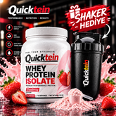 Quicktein Whey Protein Isolate – Çilek Aromalı