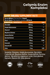 Bromelain Advanced 60 Kapsül