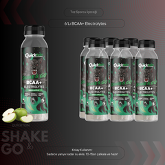 BCAA + Electrolytes - Green Apple - 6lı