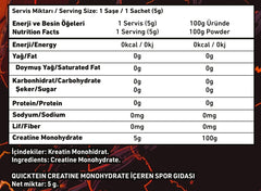 Quicktein - Creatine-Stick 30Şase x 5gr