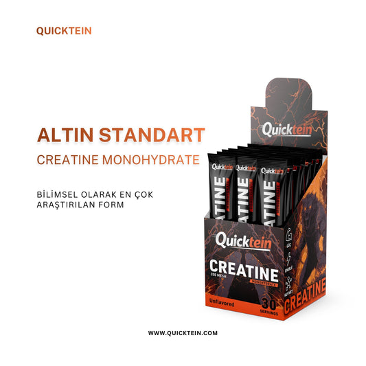 Güçlü Performans İçin Pratik Çözüm: Quicktein Creatine Monohydrate Stick
