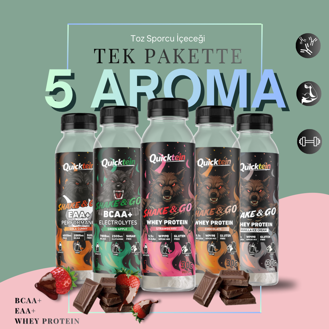 AAA Shake & Go hepsi bi arada deneme paketi