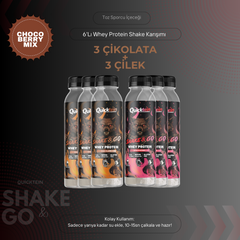 Whey Protein - Choco Berry Mix - 6lı