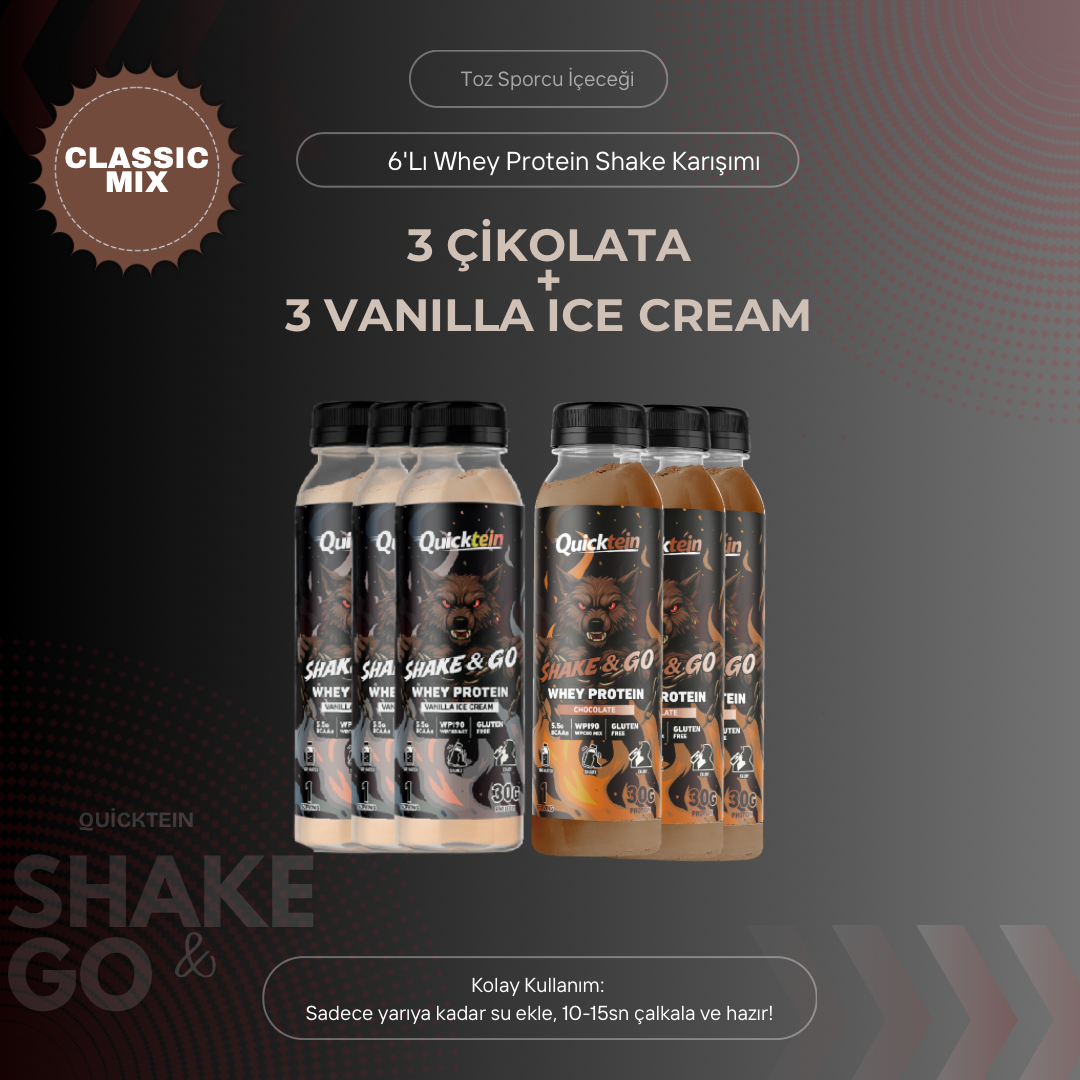 Whey Protein - Classic Mix - 6lı