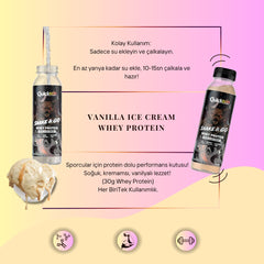 Whey Protein - Vanilla Ice Cream - 6lı