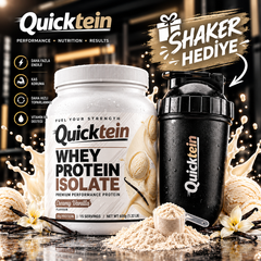 Quicktein Whey Protein Isolate – Vanilya Aromalı