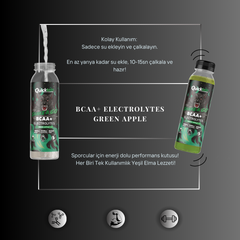 BCAA + Electrolytes - Green Apple - 6lı